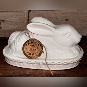 Super Cute 🥰 Spring/ Easter Bunny🐰 Butter 🧈 Container by Rabbit 🐇 Farm - New